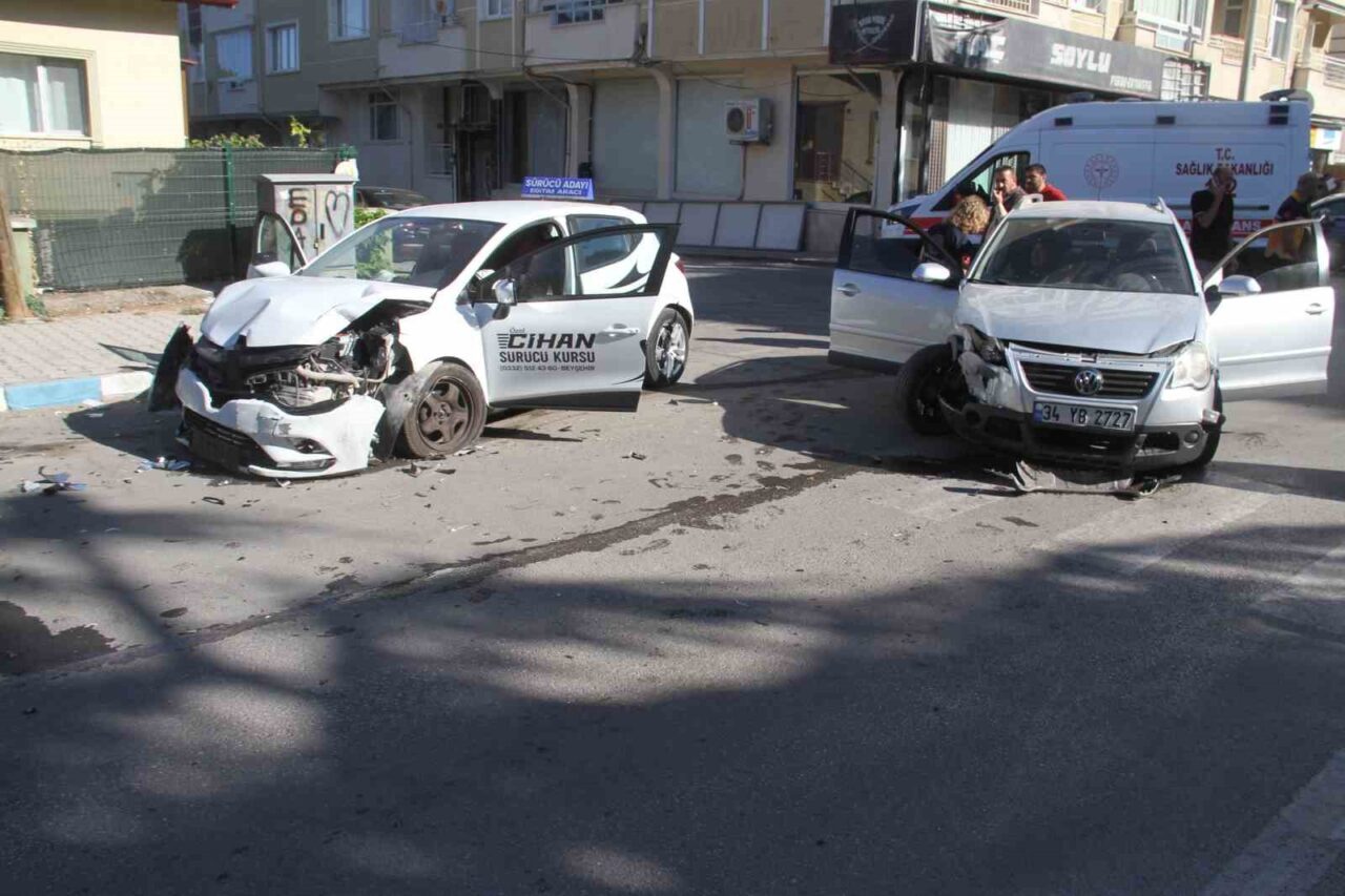 Konya’nın Beyşehir ilçesinde aynı saatlerde peş peşe yaşanan iki ayrı