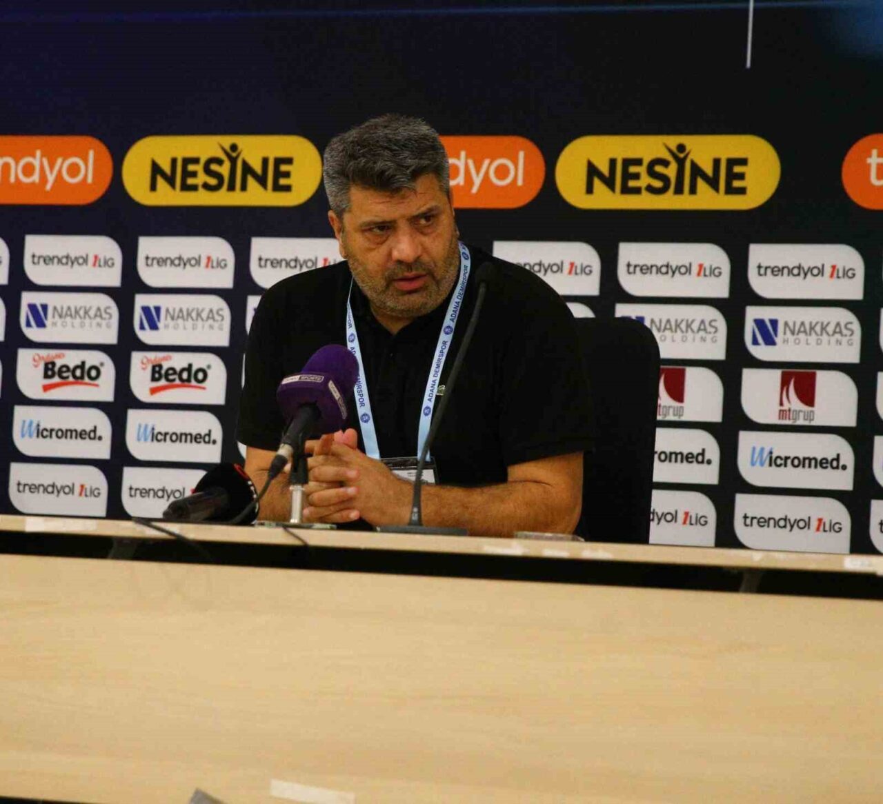 Adana Demirspor Teknik Direktörü Koray Palaz, Amed Sportif Faaliyetler maçının