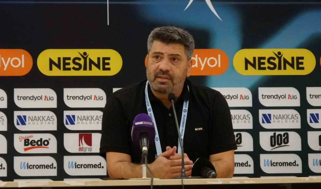 Trendyol 1.Lig ekiplerinden Adana Demirspor Teknik Direktörü Koray Palaz, “İnşallah
