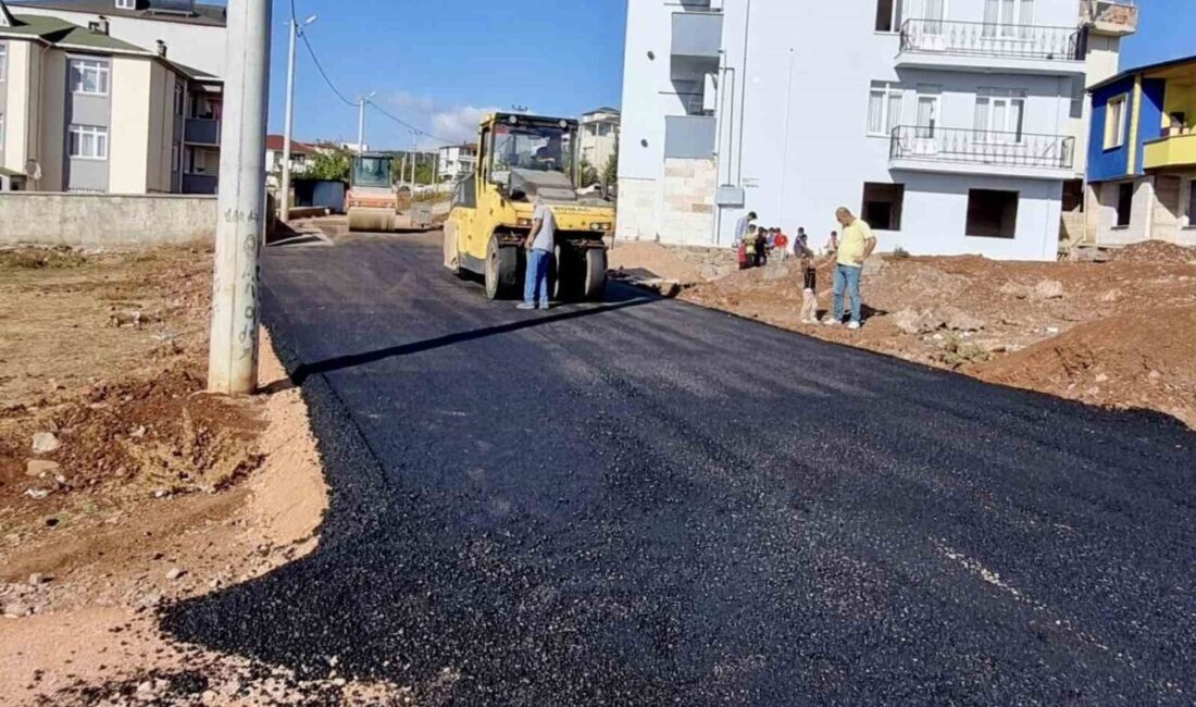 Körfez’de mahalle sakinlerinin ulaşımını kolaylaştıran çalışmalar çerçevesinde Buğday Sokak ve
