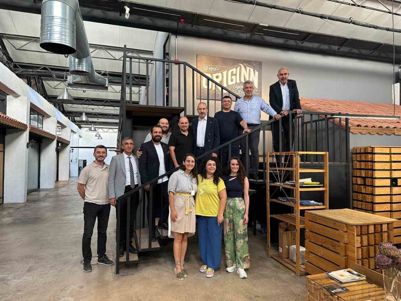 Kayseri Ticaret Odası (KTO) Başkanı Ömer Gülsoy, Başkan Yardımcısı Hacı