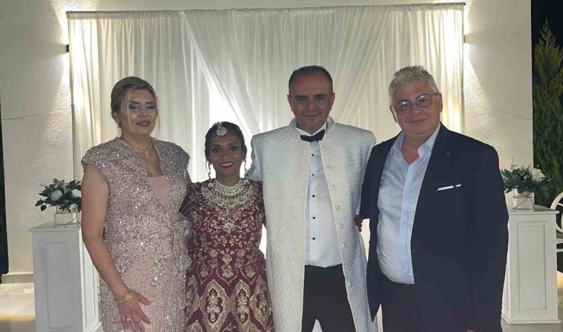 Bursa’nın İznik ilçesi, renkli ve kültürlerarası bir düğüne ev sahipliği