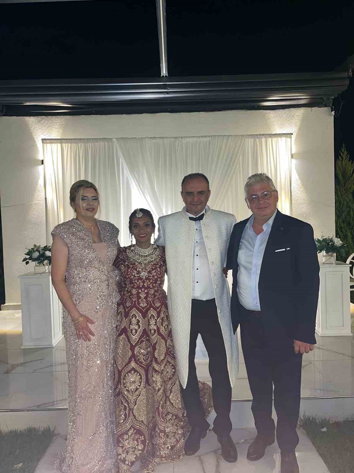 Bursa’nın İznik ilçesi, renkli ve kültürlerarası bir düğüne ev sahipliği