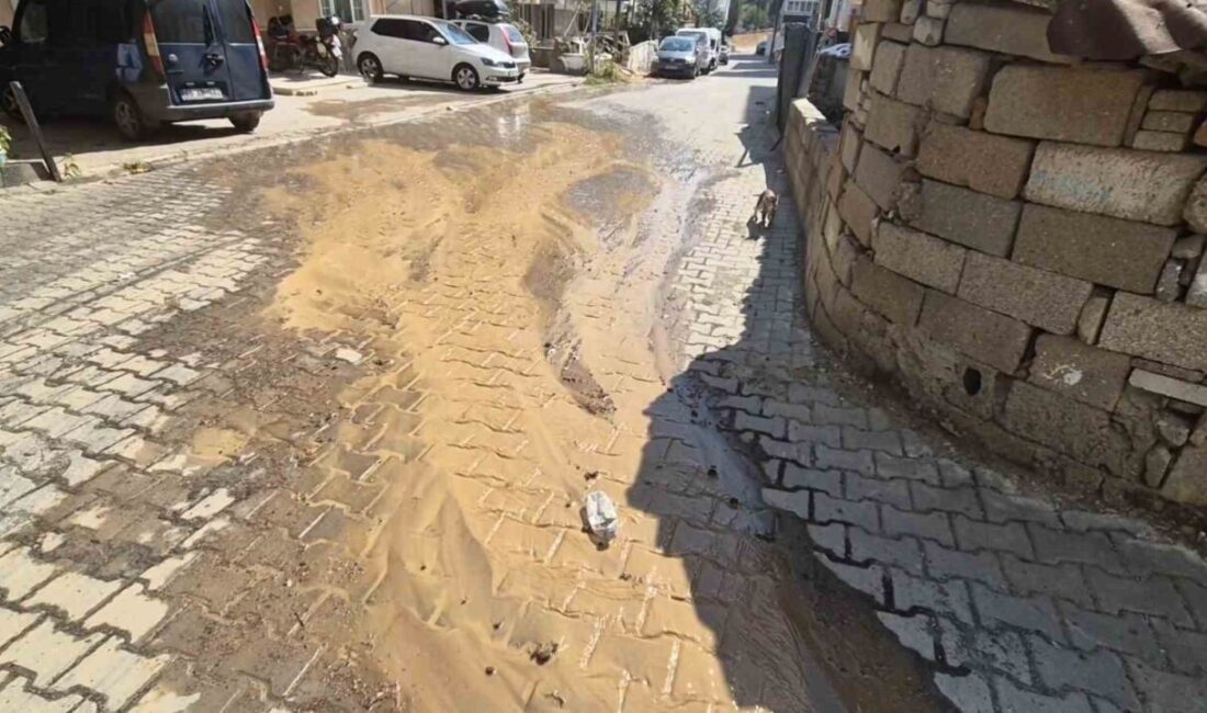 Tekirdağ’ın Süleymanpaşa ilçesinde yaşanan su patlakları nedeniyle tonlarca su boşa