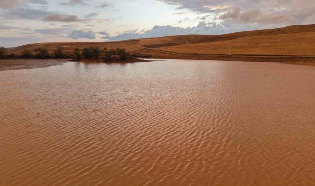 Kırıkkale’de uzun süren kuraklık nedeniyle çatlaklarla kaplı çorak araziye dönen