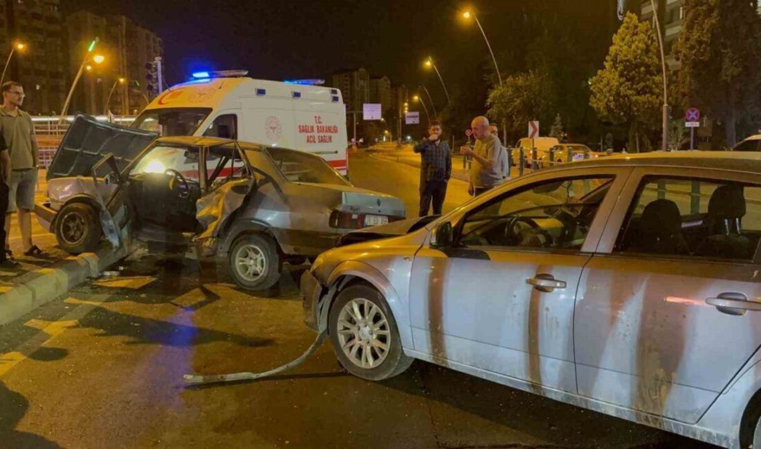 Kayseri’nin Melikgazi ilçesinde meydana gelen trafik kazasında; kuş türü tabir