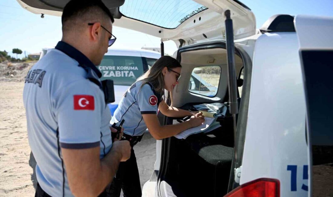 Kuşadası Belediyesi, kaçak moloz dökerek çevre ve görüntü kirliliğine neden