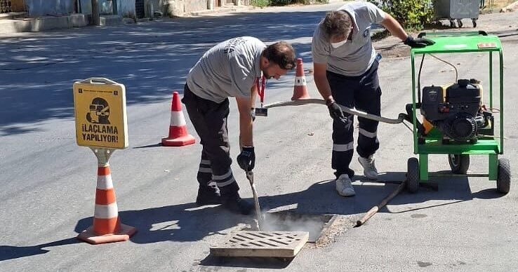Kütahya Belediyesi, şehir genelinde sağlıklı ve hijyenik bir yaşam alanı