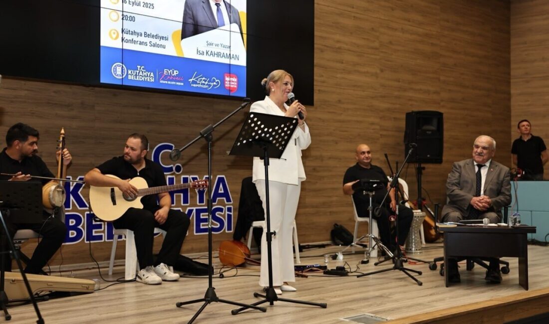 Kütahya Belediyesi tarafından düzenlenen “Şair ve Yazar İsa Kahraman Saygı