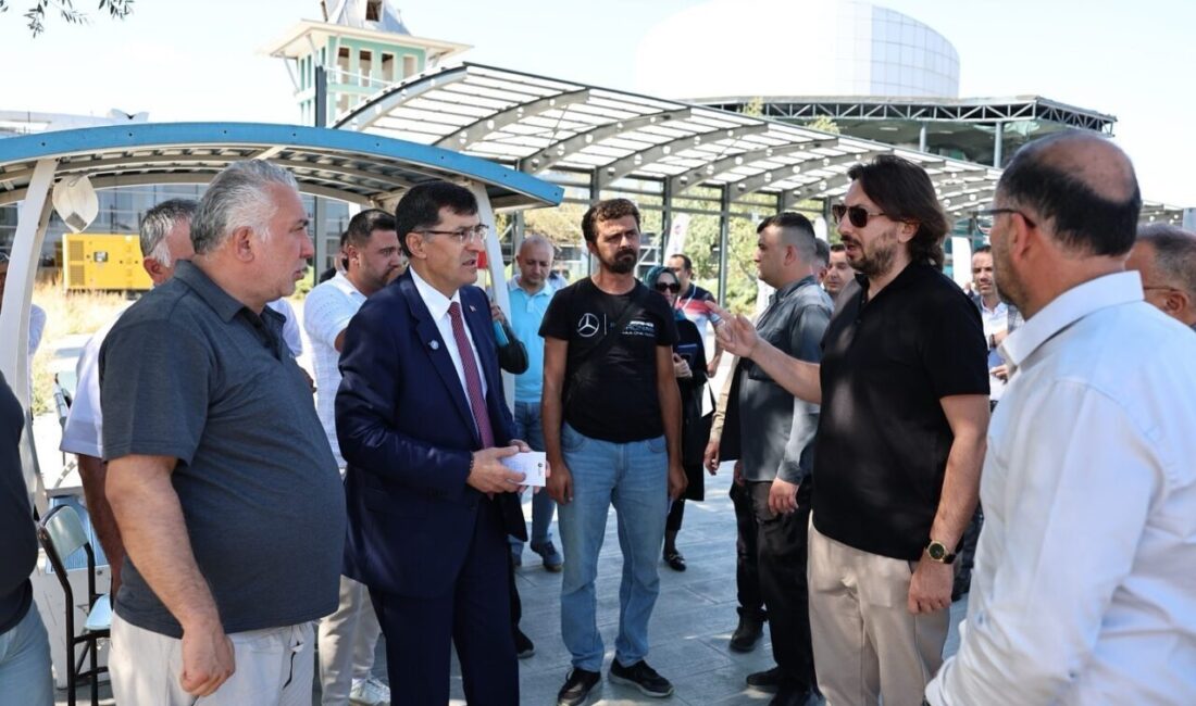 Kütahya Belediye Başkanı Eyüp Kahveci, Kütahya Şehirler Arası Otobüs Terminali’nde