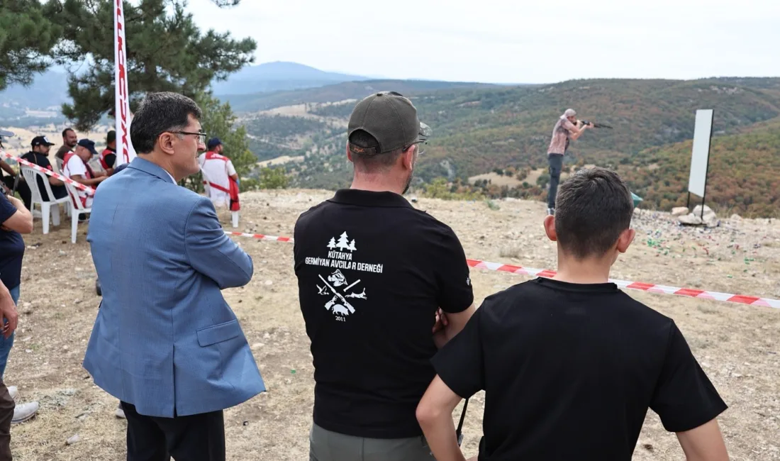 Kütahya Germiyan Avcılar Derneği tarafından organize edilen “Trap-Tek Kurşun Şişe-Gong
