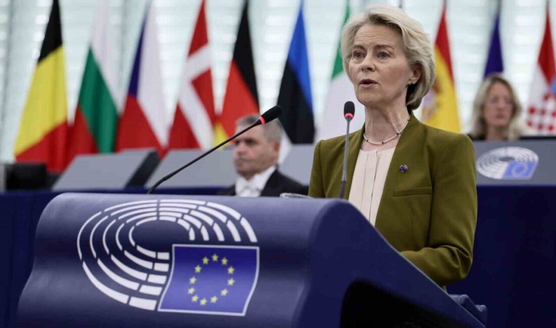 Avrupa Birliği Komisyonu Başkanı Ursula von der Leyen yıllık “Avrupa