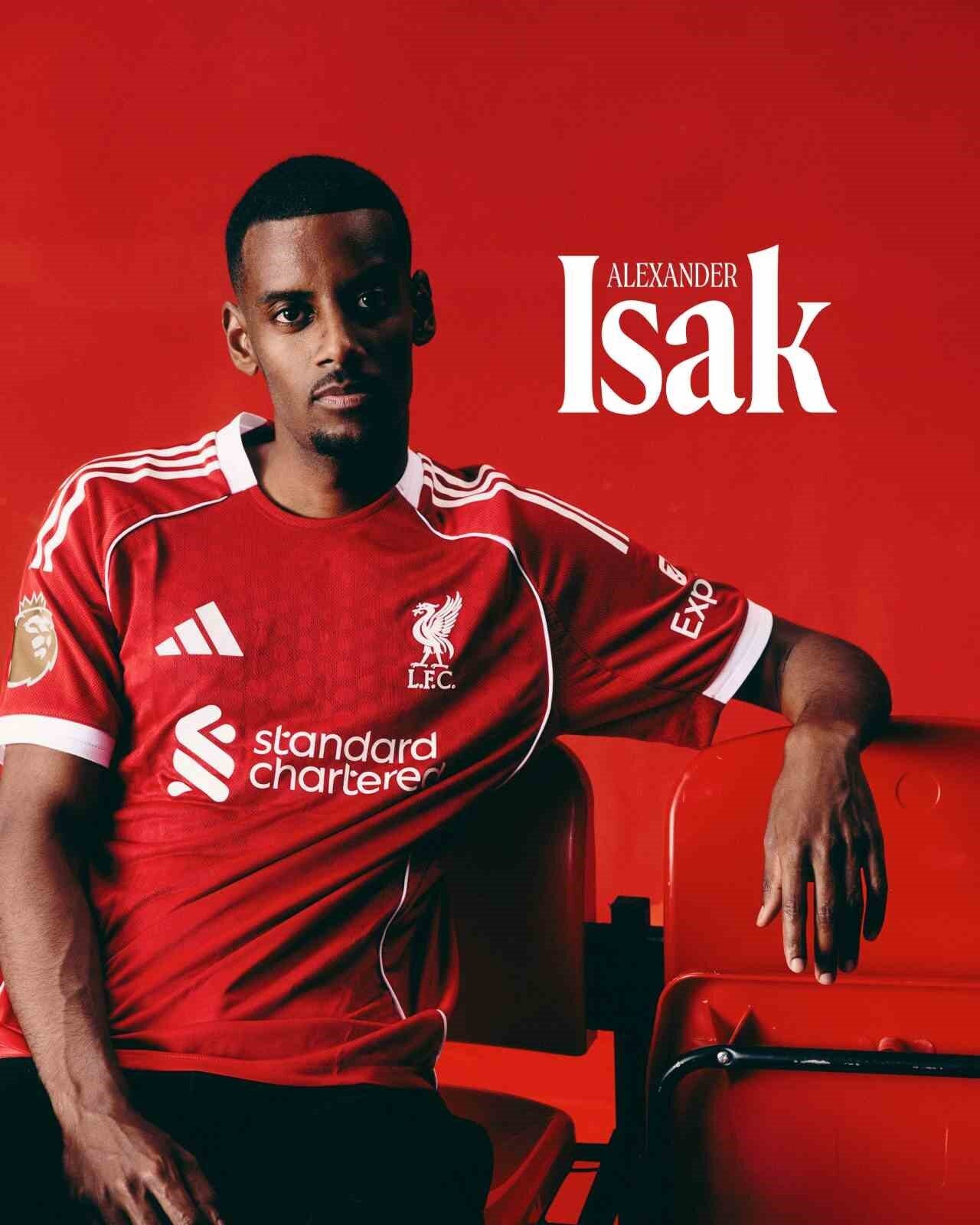 Liverpool, İsveçli golcü Alexander Isak’ın transferini duyurdu. İngiliz ekibi Liverpool,