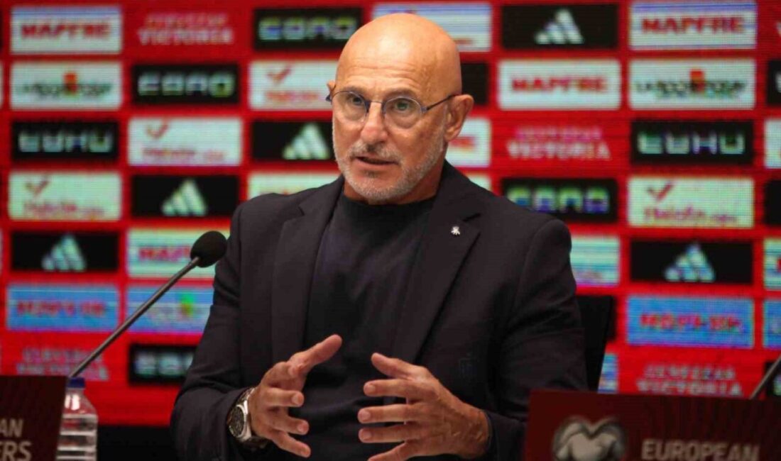 İspanya Milli Takımı Teknik Direktörü Luis de la Fuente, farklı