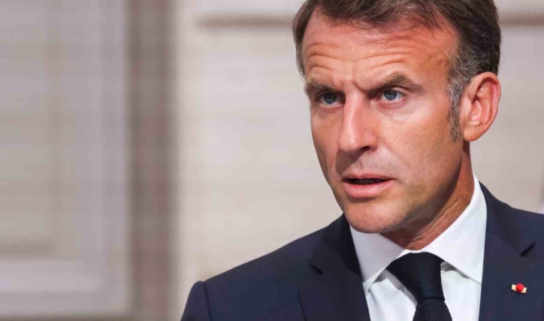 Fransa Cumhurbaşkanı Emmanuel Macron, İsrail’in Katar’a düzenlediği saldırıya tepki göstererek,