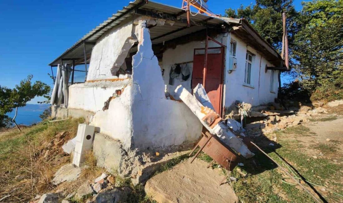 Bursa’nın Yenişehir ilçesinde maden firmasının çalışmaları köyü tehdit etmeye devam