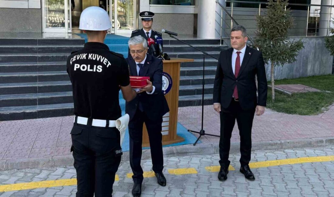 Malatya İl Emniyet Müdürlüğü’ne atanan Kayhan Ay merkeze çekilen Arif