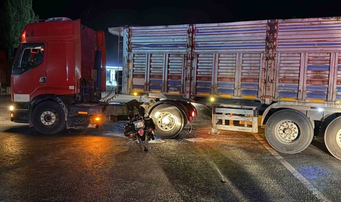 Malatya’nın Doğanşehir ilçesinde kamyon ile motosikletin karıştığı trafik kazasında 1