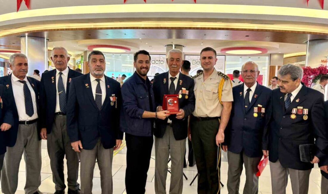 19 Eylül Gaziler Günü dolayısıyla MalatyaPark Alışveriş ve Yaşam Merkezi’nde