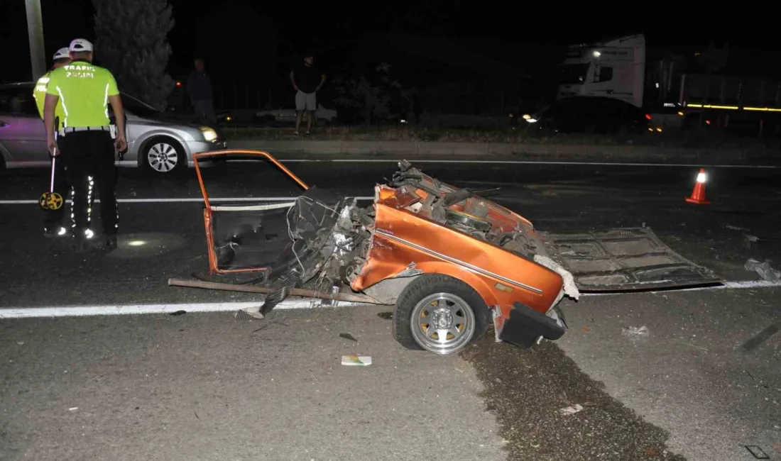 Manisa’nın Salihli ilçesinde meydana gelen trafik kazasında 5 kişi hayatını