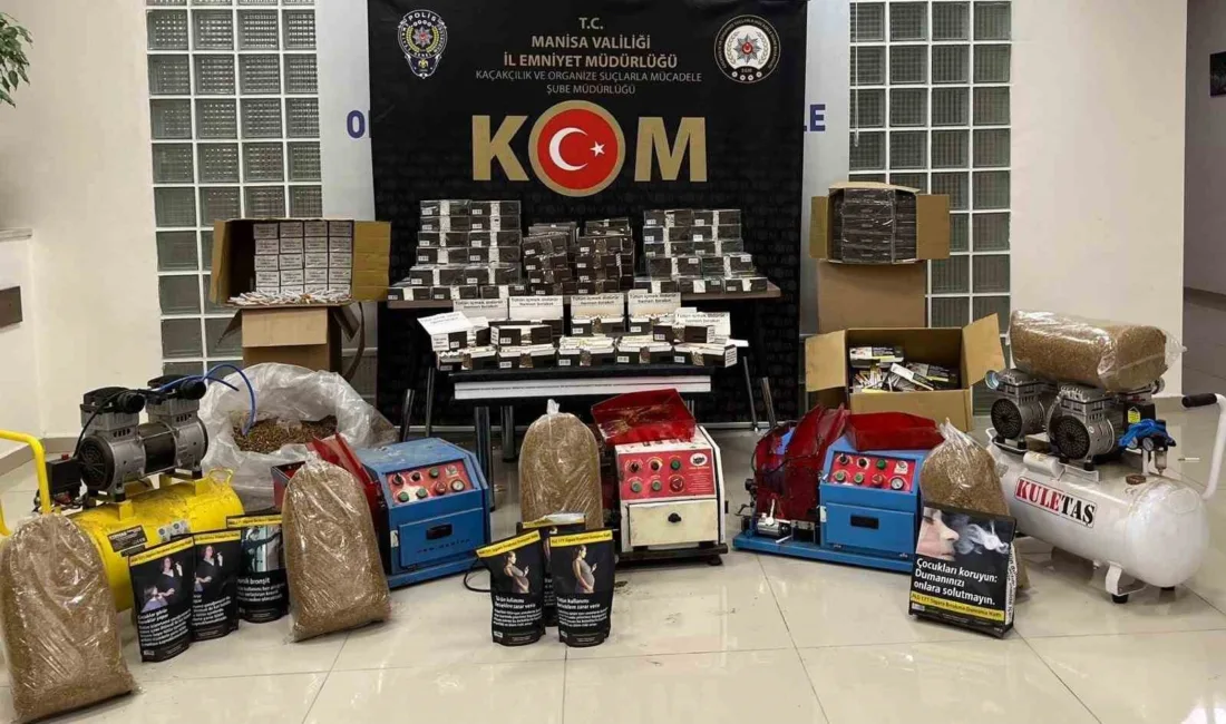 Manisa İl Emniyet Müdürlüğü Kaçakçılık ve Organize Suçlarla Mücadele Şube