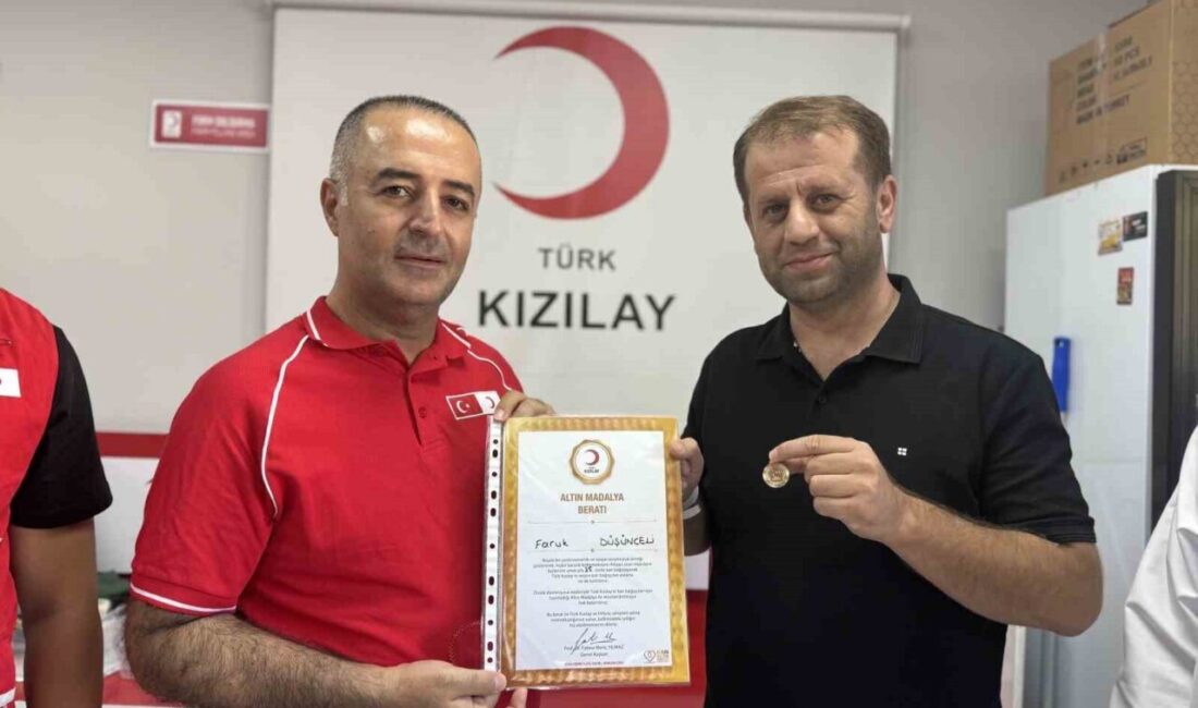 Mardin’de 18 yaşında başladığı kan bağışı yolculuğunu 28 yıldır aralıksız