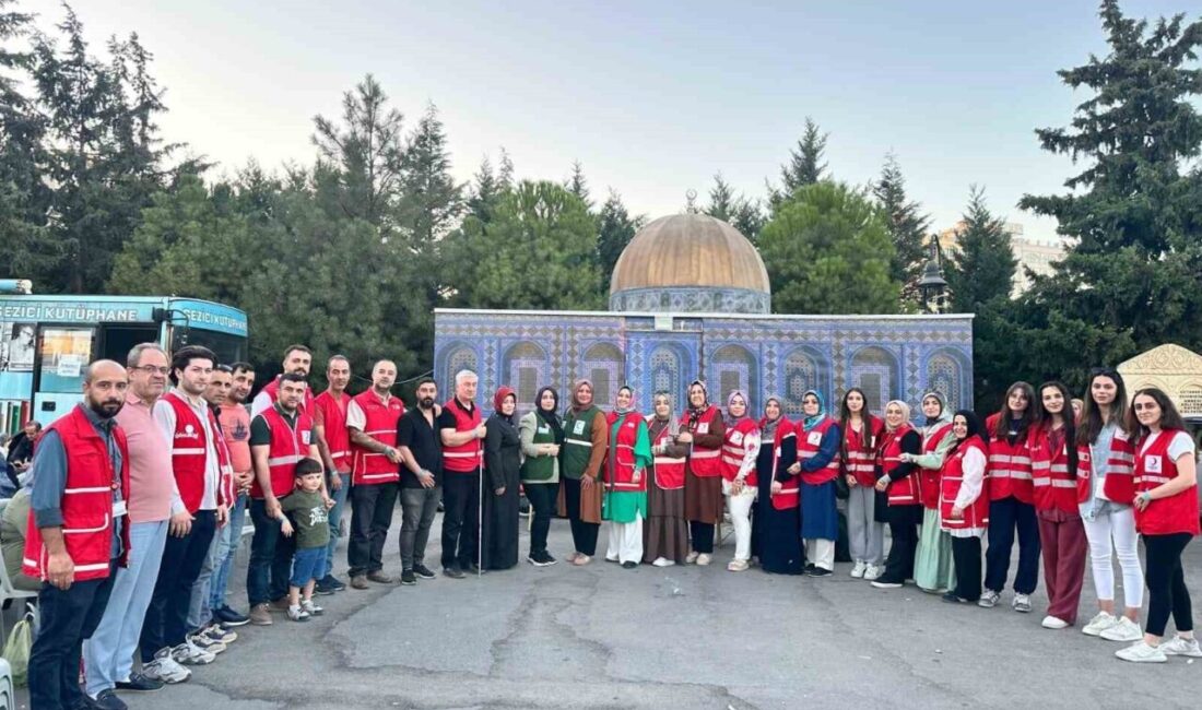 Mardin’de Türk Kızılay Derneği Artuklu Şubesi öncülüğünde, Mardin Kızılay Toplum
