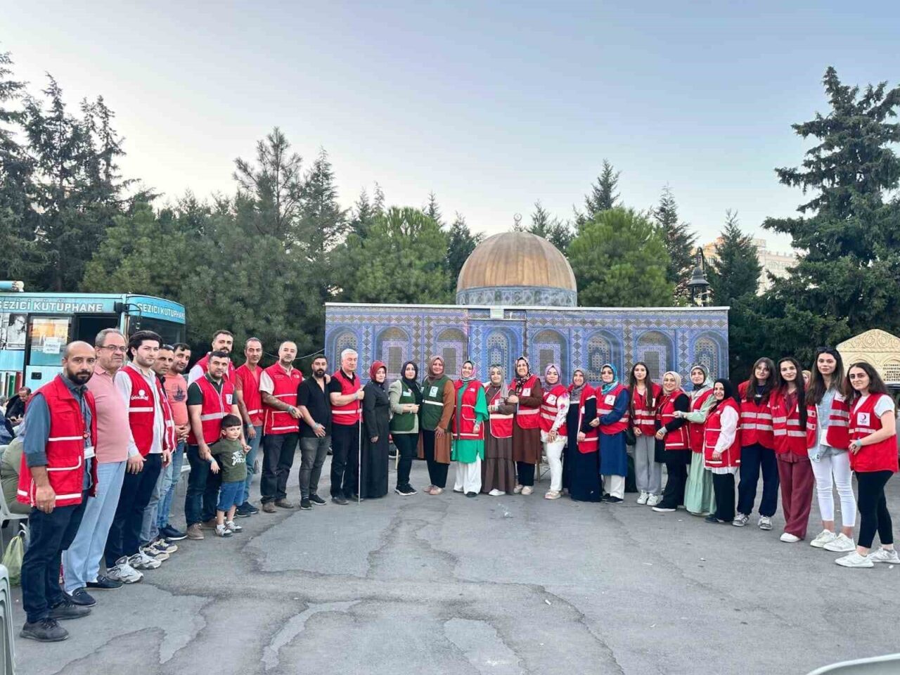 Mardin’de Türk Kızılay Derneği Artuklu Şubesi öncülüğünde, Mardin Kızılay Toplum