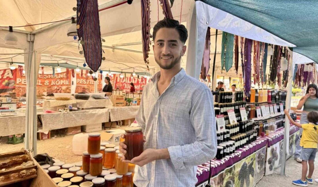 Türkiye’nin farklı bölgelerinden getirilen yöresel gıda, el sanatları ve tekstil