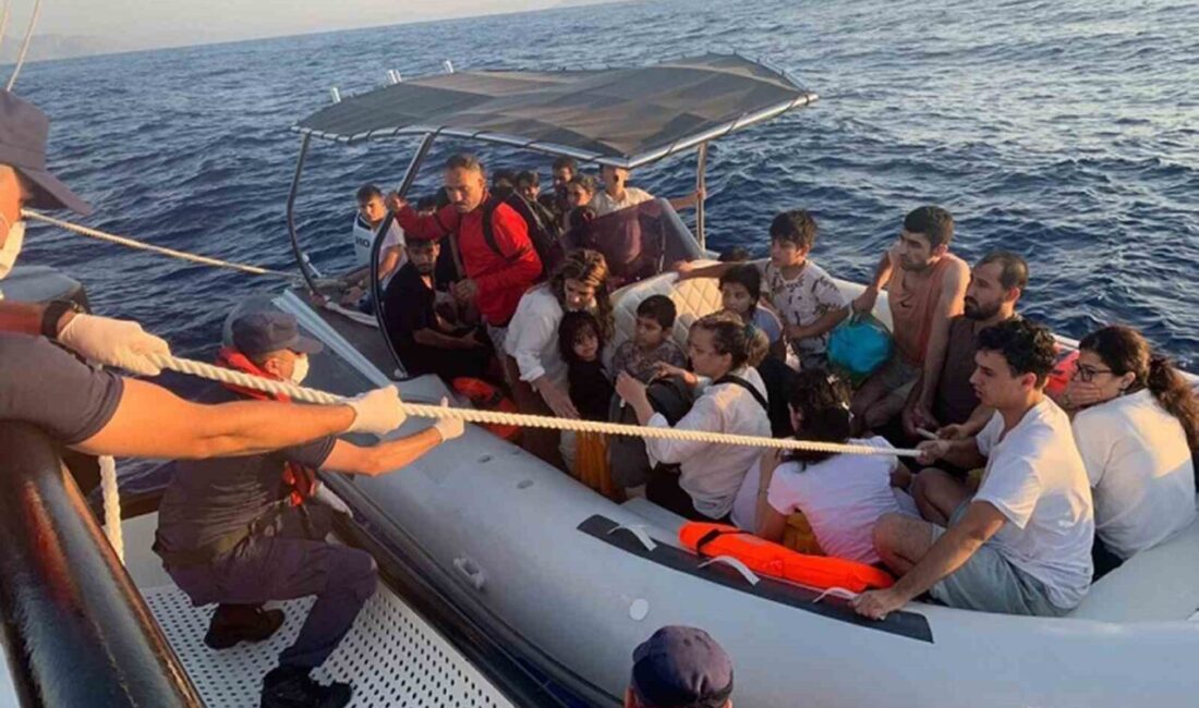 Muğla’nın Marmaris ilçesinde yasa dışı yollardan Yunanistan adalarına geçmeye çalışan