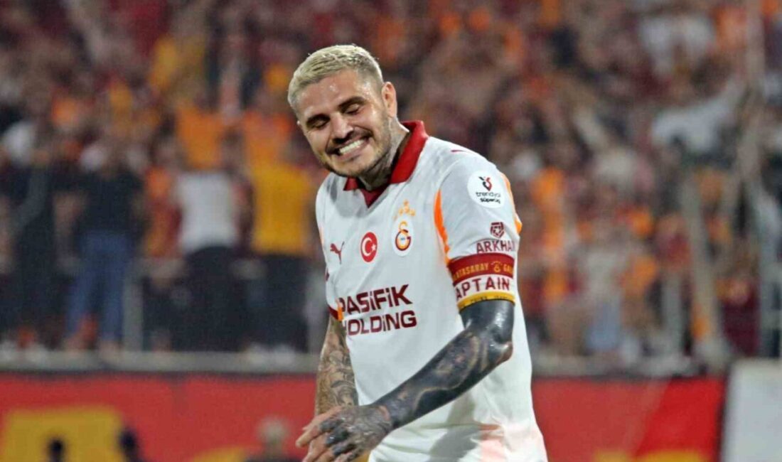 Galatasaray’ın Arjantinli futbolcusu Mauro Icardi, Alanyaspor maçıyla bu sezonki gol