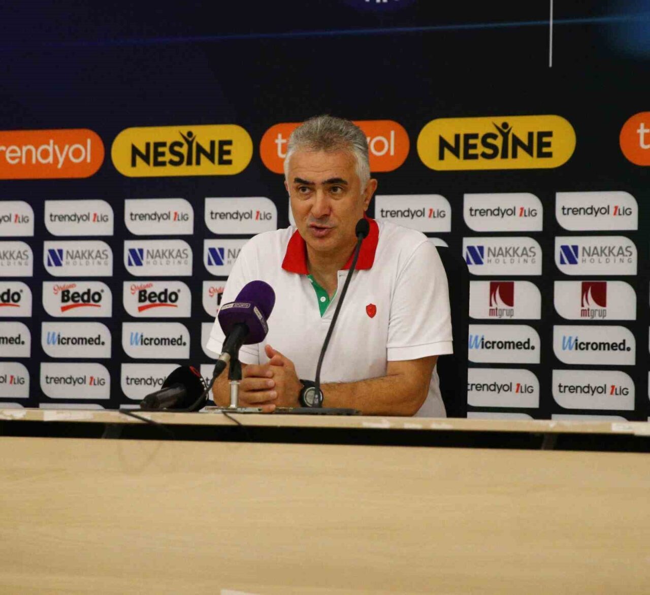 Amed Sportif Faaliyetler Teknik Direktörü Mehmet Altıparmak, Adana Demirspor maçının