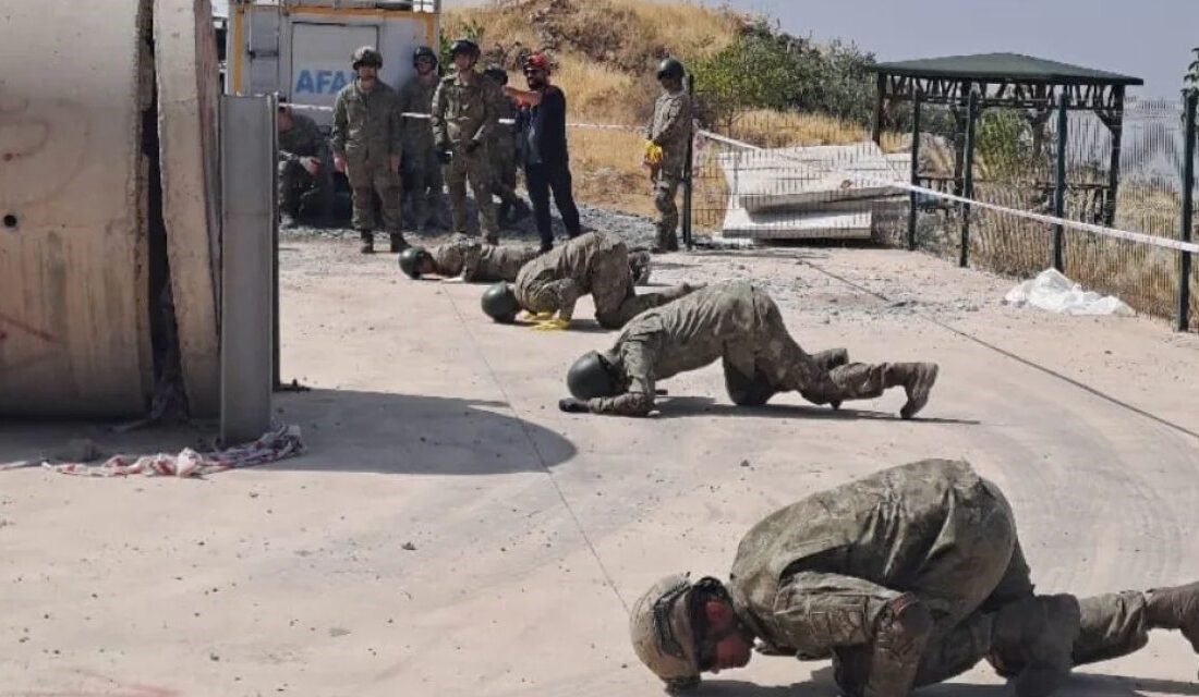 Şırnak’ta askerler, sadece sınır güvenliğinde değil, afetlerde de hayat kurtarmak