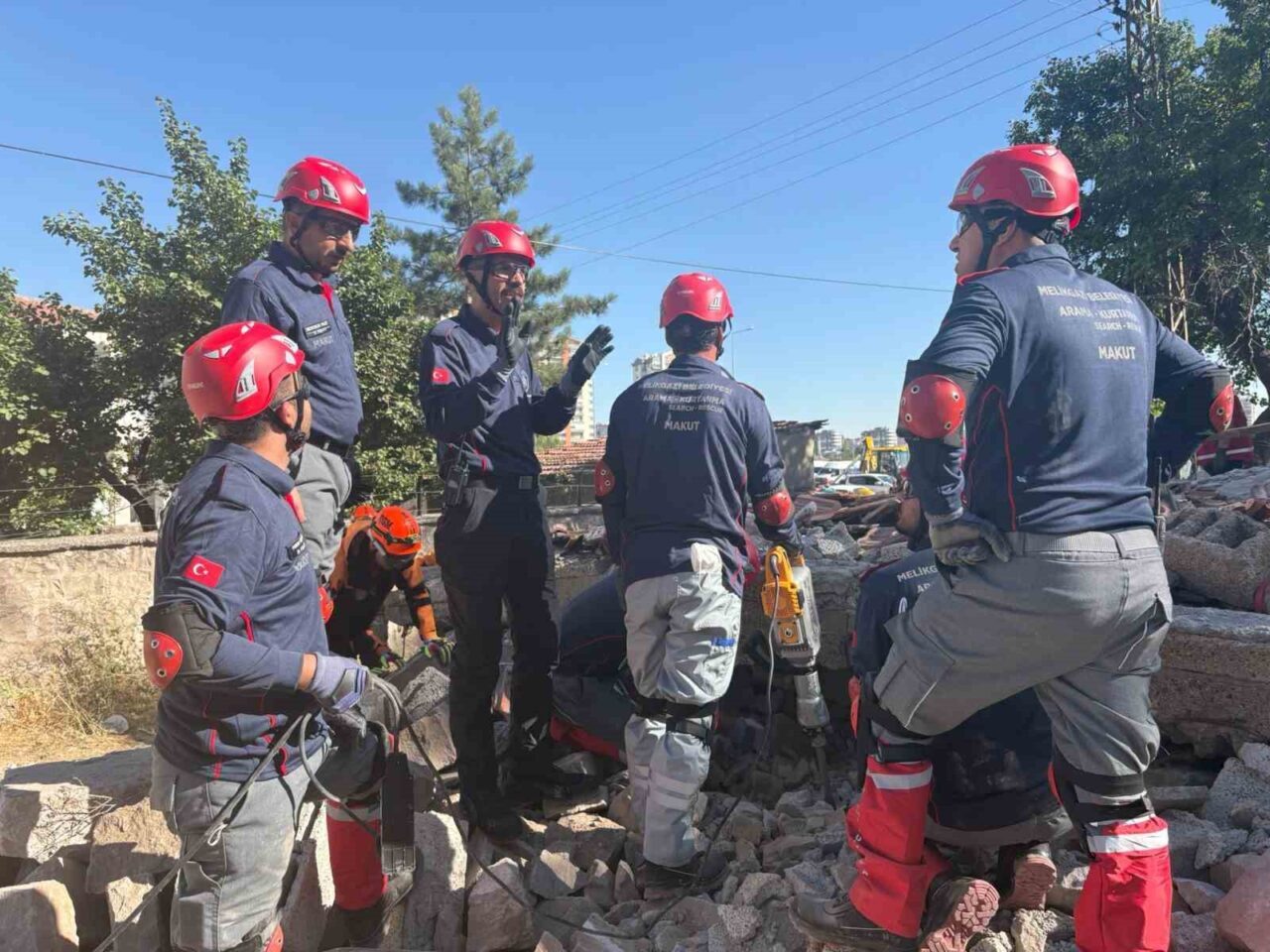 Kayseri Valiliği tarafından Türkiye Afet Müdahale Planı (TAMP) kapsamında AFAD