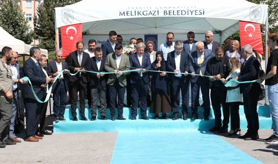 Melikgazi Belediyesi ve hayırsever iş birliği ile Germir Mahallesi’nde yapımı