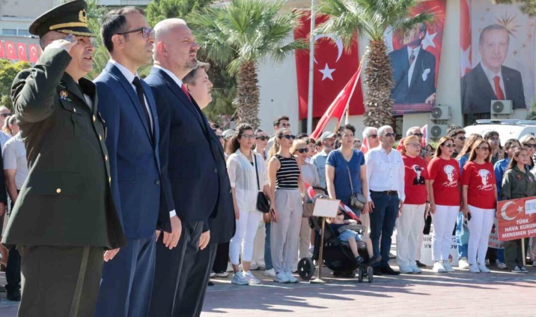 İzmir’in ve Menemen’in kurtuluşunun 103. yıl dönümü törenle kutlandı. Bir