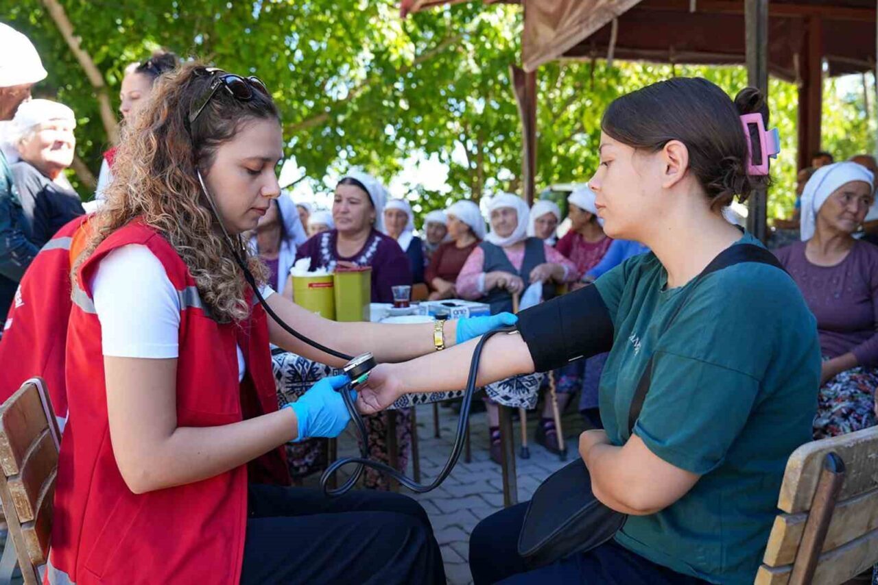 Menteşe Belediyesi, 3-9 Eylül Halk Sağlığı Haftası kapsamında vatandaşlara yönelik