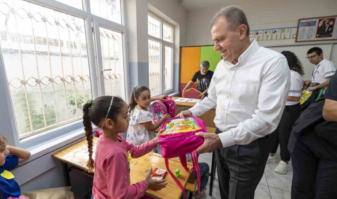 Mersin Büyükşehir Belediyesi tarafından, ‘İlk Çantam Projesi’ kapsamında 2025-2026 Eğitim-Öğretim