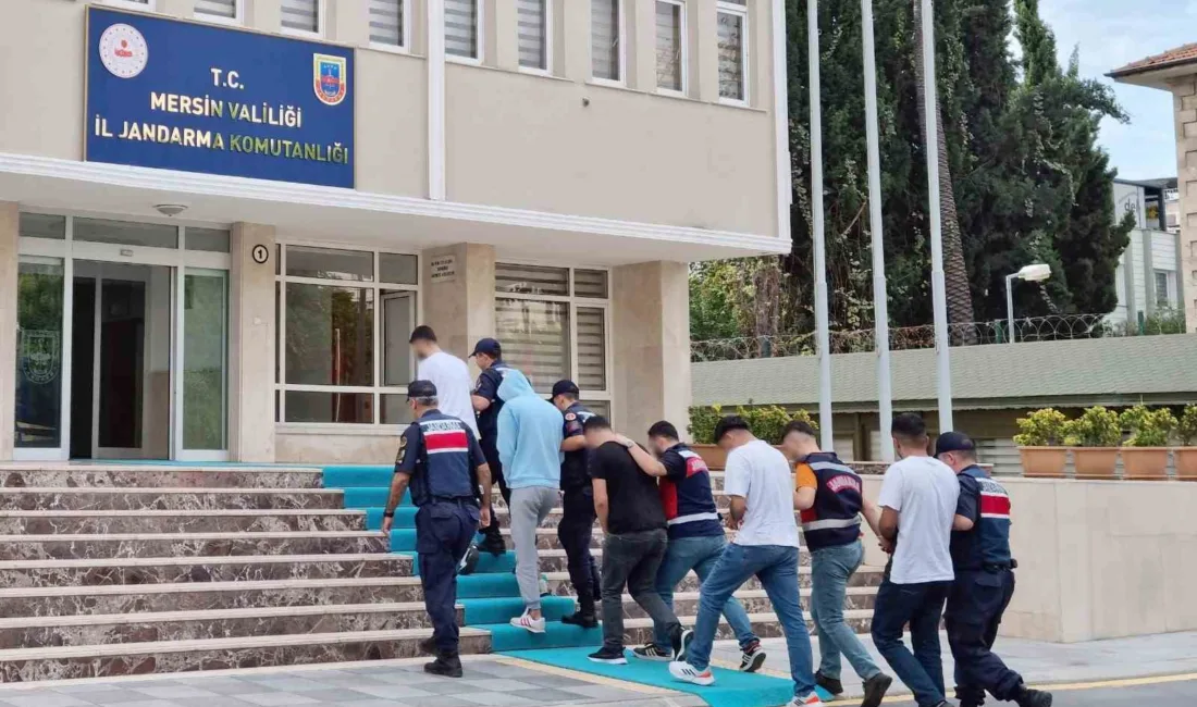 Mersin’in 4 ilçesinde yapılan operasyonlarda farklı suçlardan aranan 10 hükümlü
