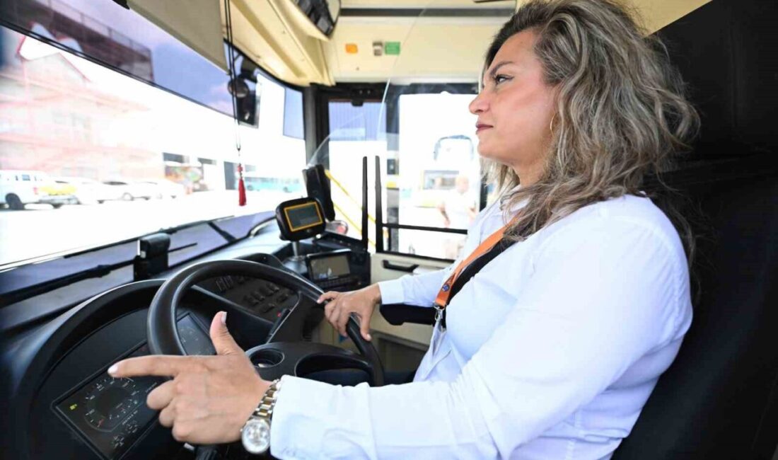 Mersin Büyükşehir Belediyesinin ‘Toplu Taşıma ve Otobüs Şoförü Yetiştirme Kursu’ndan