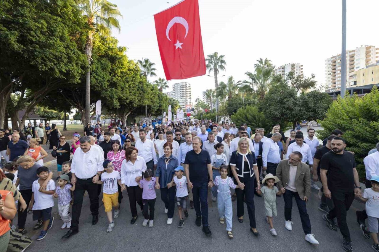 Mersin’de renkli etkinliklerin düzenlendiği Avrupa Hareketlilik Haftası, kapanış programı ile