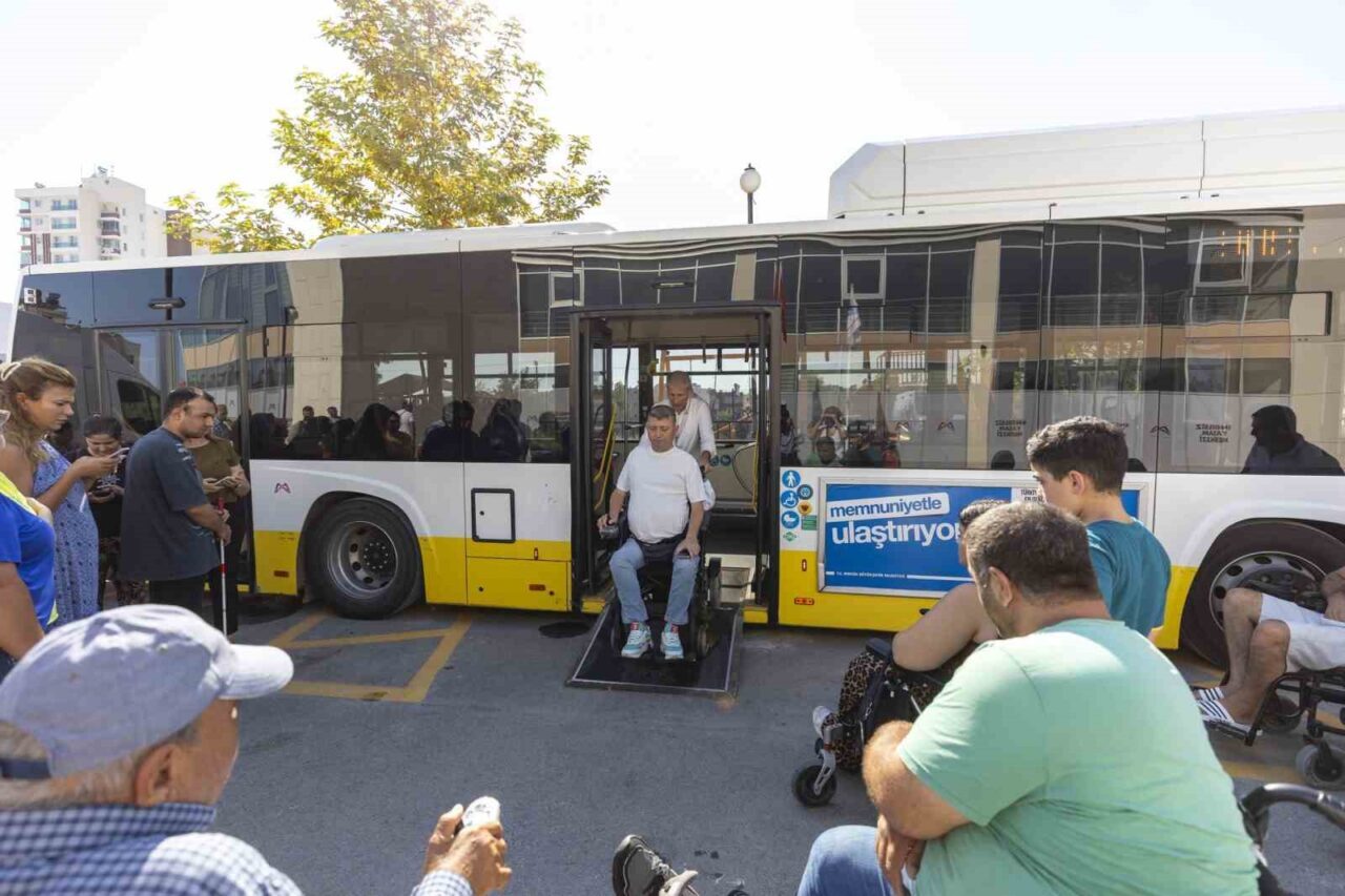 Mersin Büyükşehir Belediyesi, Avrupa Hareketlilik Haftası kapsamında özel bireylere toplu