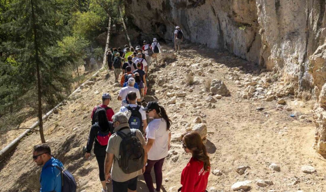 Mersin Büyükşehir Belediyesi, Avrupa Hareketlilik Haftası etkinlikleri kapsamında Kayacı Vadisi