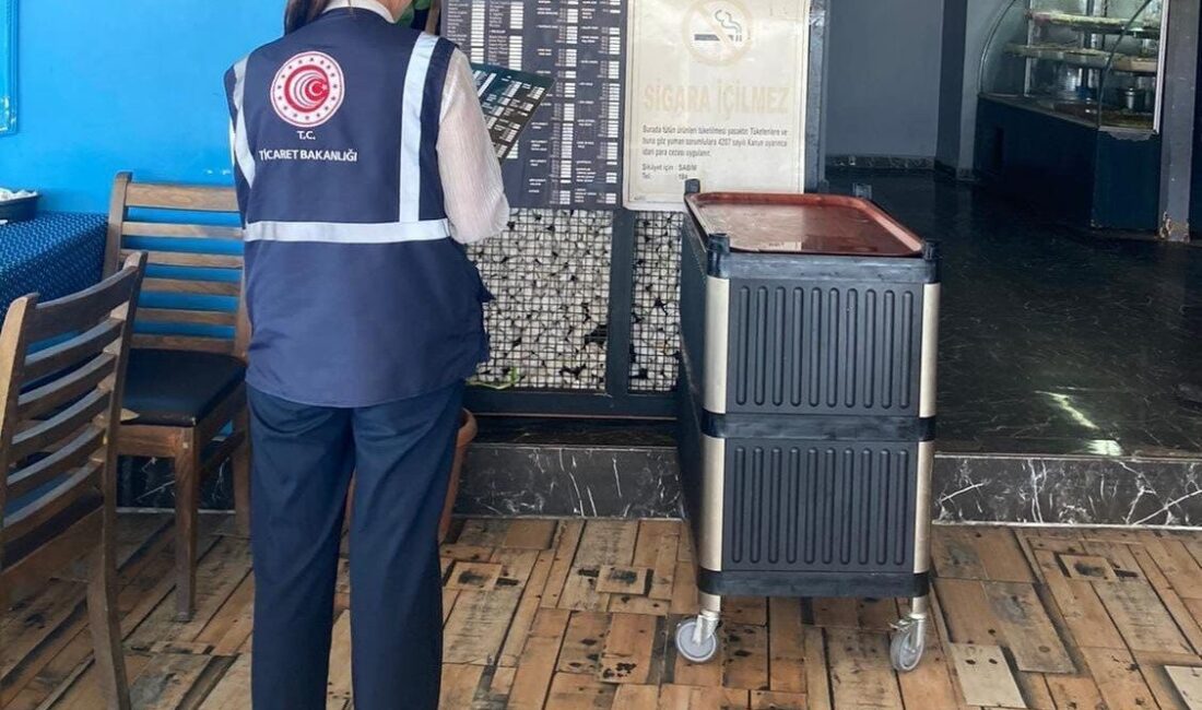 Mersin’de bin 181 firmada denetim yapan ekipler, çeşitli ihlallerden 626