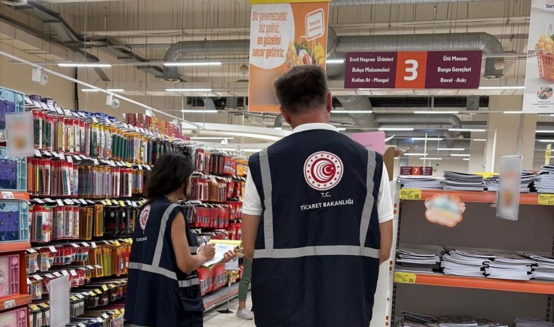 Mersin’de kasa-raf uyuşmazlığı ve haksız fiyat artışına yönelik yapılan denetimlerde