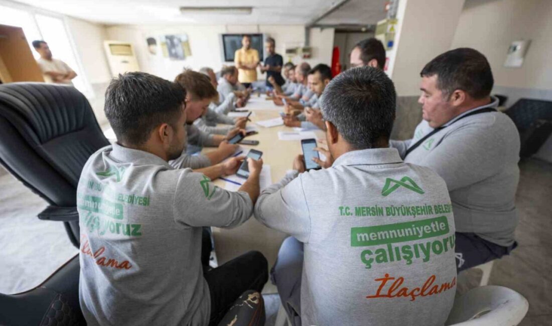 Mersin Büyükşehir Belediyesi, vektörle mücadelede dijital dönüşüm başlattı. Mersin Büyükşehir