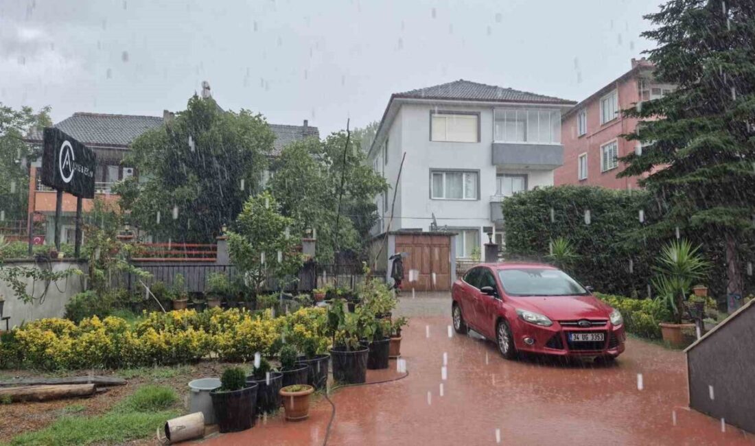 Meteorolojinin günler öncesinde uyardığı Bartın’da beklenen yağış, geldi. Meteoroloji Genel