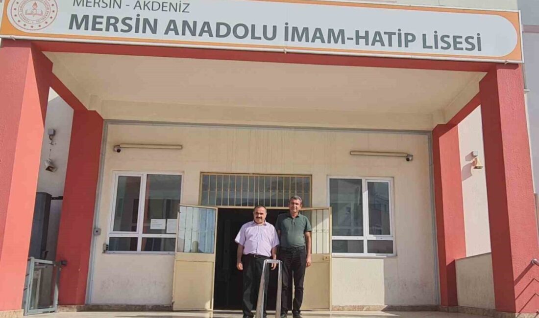 Mersin’in köklü eğitim kurumlarından Mersin Anadolu İmam Hatip Lisesi, iki