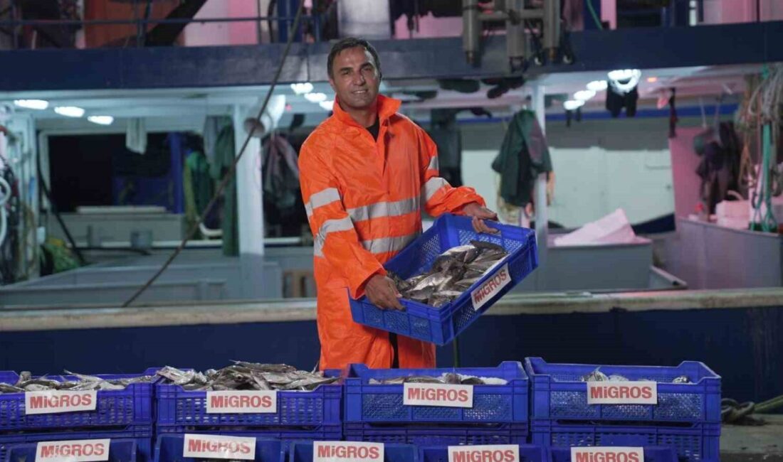 Türkiye’de en çok noktada balık satışı gerçekleştiren Migros, balık av