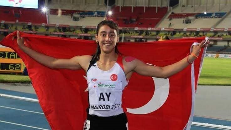 Dünya şampiyonu milli atlet Mizgin Ay, İlyas Aktaş ile dünya